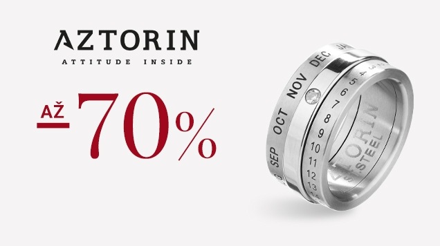Aztorin -70% na vybrané šperky