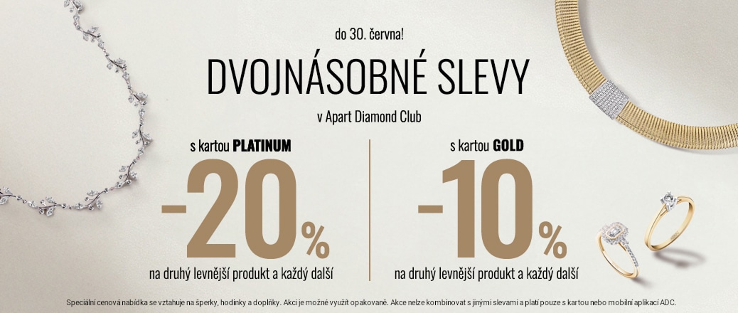 Dvojité slevy na Apart