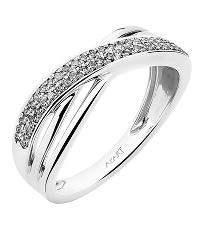 Zlatý prsten s diamanty