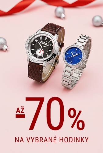 pánské hodinky s hnědým řemínkem, dámské hodinky s ocelovým řemínkem