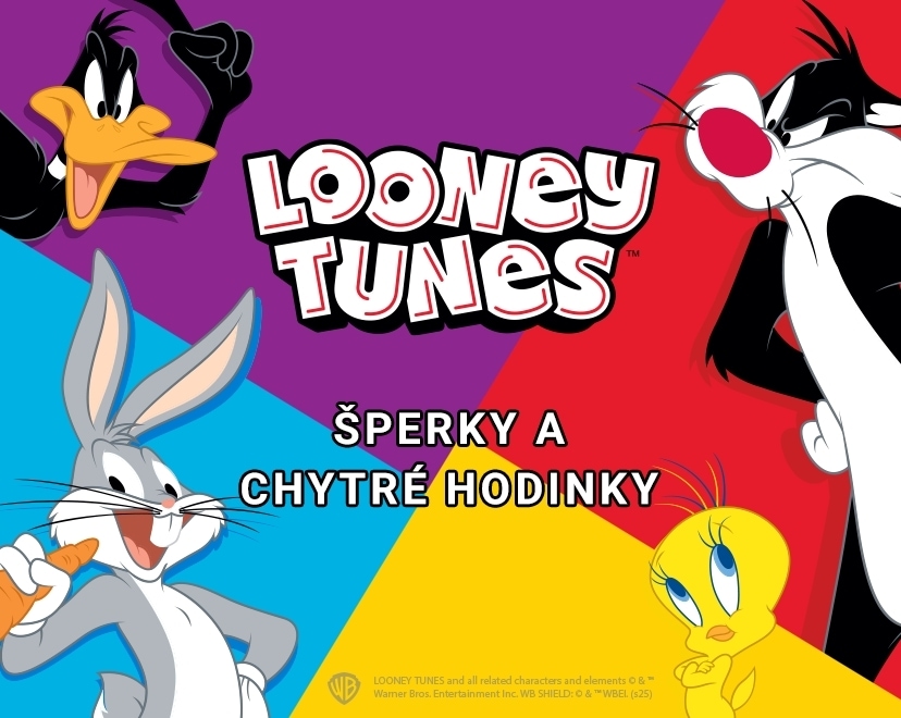 kolekce šperků a hodinek looney tunes