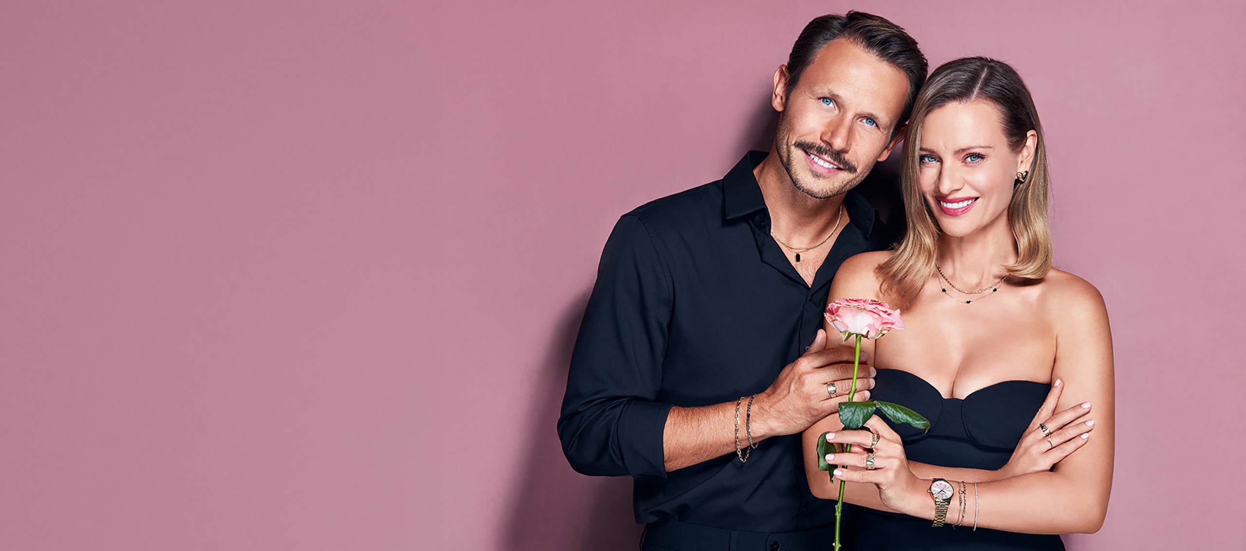 Magdalena Boczarska a Mateusz Banasiuk představují valentýnské šperky