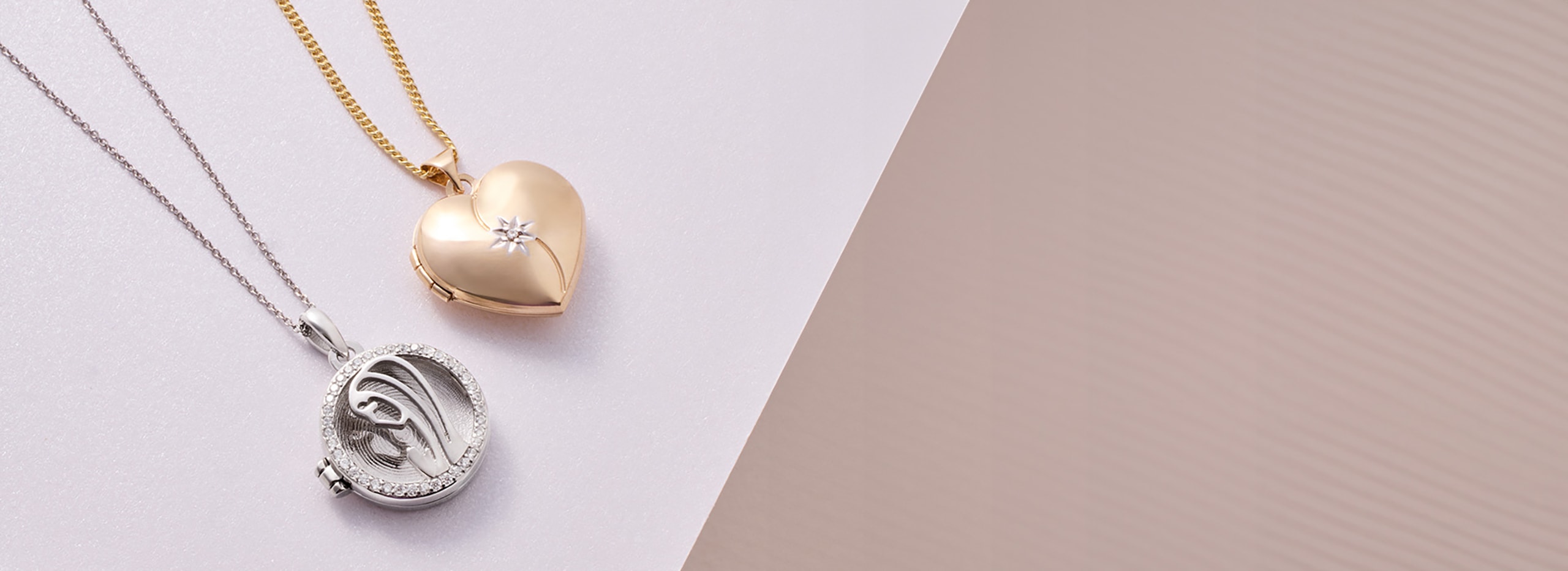 Stříbrný přívěsek se zirkony - Matka Boží, Přívěsek ze žlutého zlata s diamantem - krabička - srdíčko