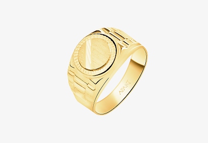 zlatý pečetní prsten