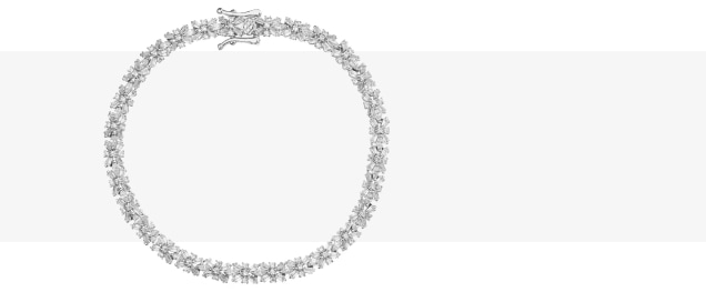 Diamantový náramek