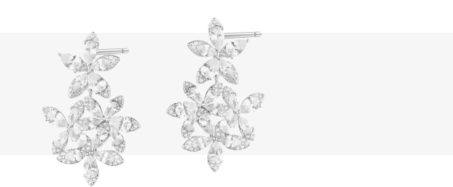 Diamantové náušnice