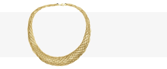 Zlatý náhrdelník z kolekce Gold Wead