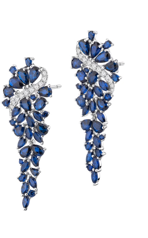 Stříbrné náušnice s kubickou zirkonií