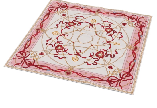 Silk scarf - Loving Embrace