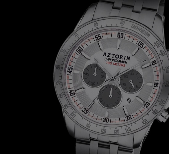 watch Aztorin - stainless steel bracelet