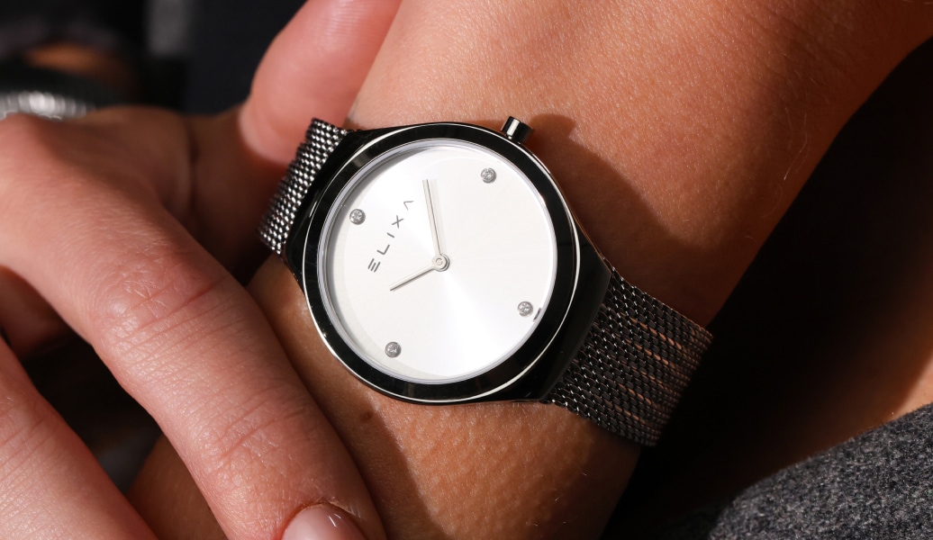 Black women's watch from Elixa