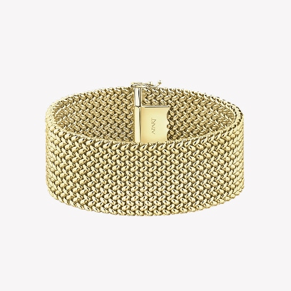 Yellow gold bracelet