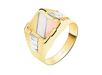 Gold ring - signet ring