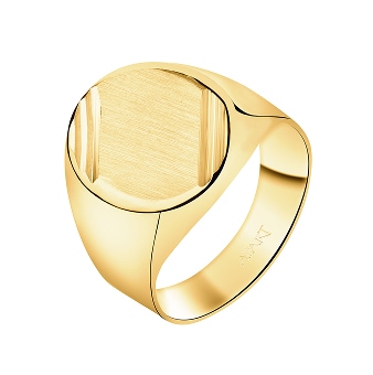Gold ring - signet ring
