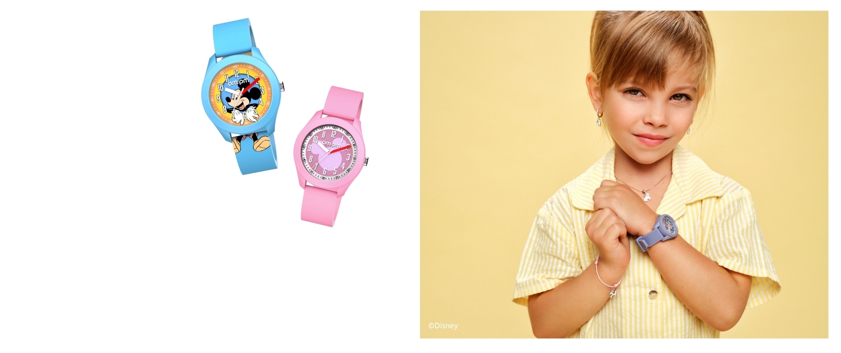AM:PM watches from the Disney collection