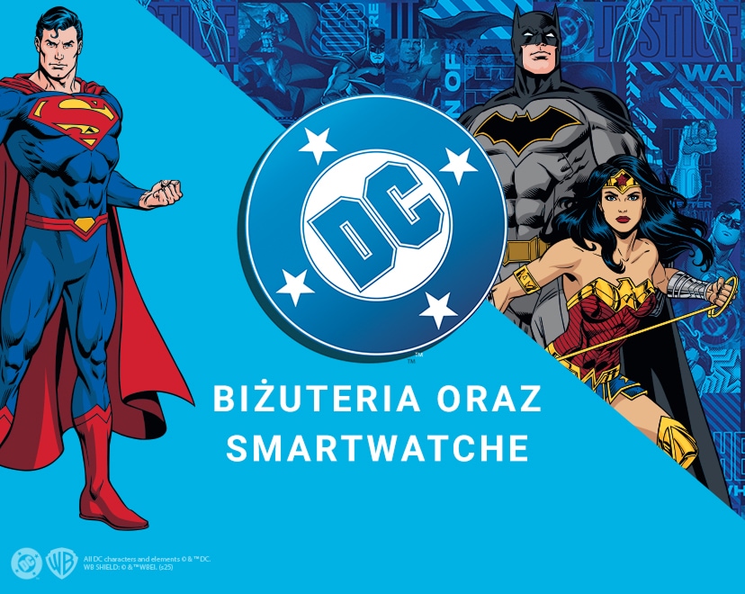 Kolekcja smartwatche superbohaterów Warner Bros