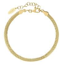 Pozłacana bransoletka - taśma