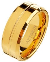 Złota obrączka marki Aztorin