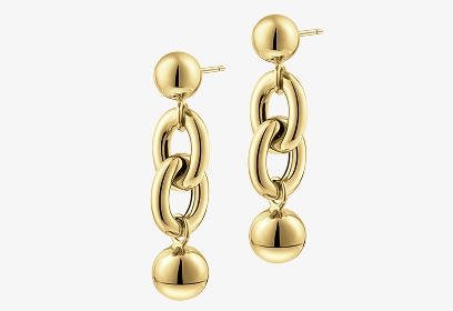 Kolczyki srebrne - kulki