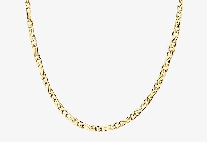 Złoty męski naszyjnik