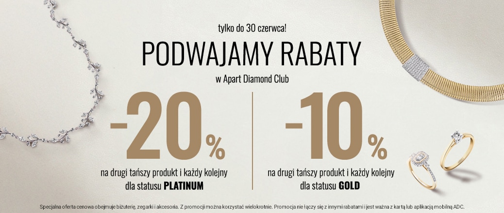 Apart Diamond Club podwajamy rabaty