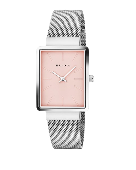 Damski zegarek marki Elixa z bransoletką stalową