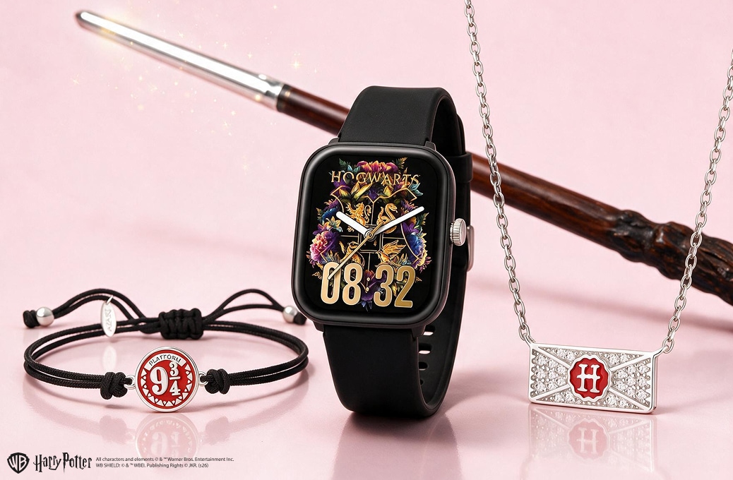 Smartwatch, bransoletka oraz naszyjnik z kolekcji - Harry Potter, Warner Bros. Discovery