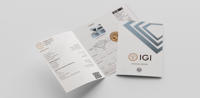 Certyfikat IGI (International Gemological Institute)