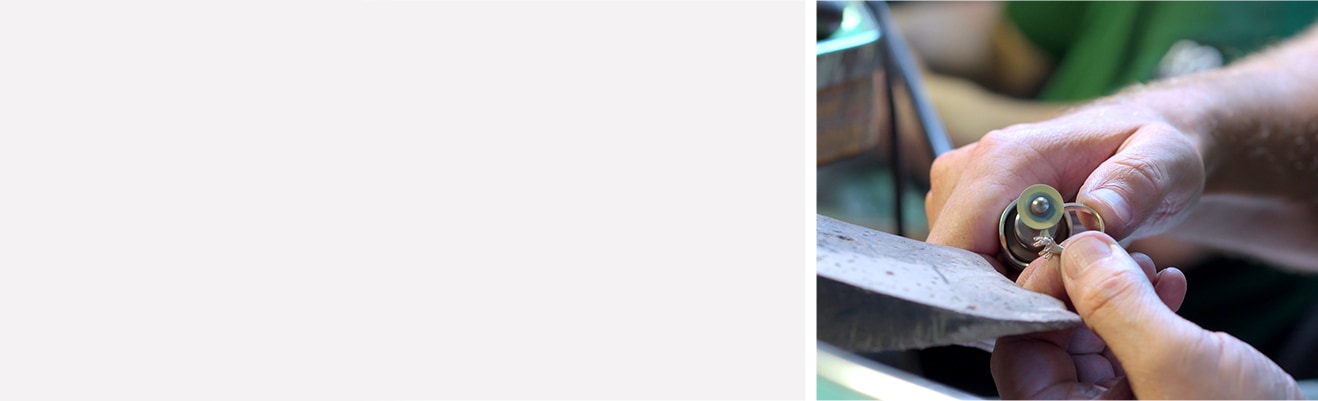 Obróbka szlifowanie i polerowanie pierścionka