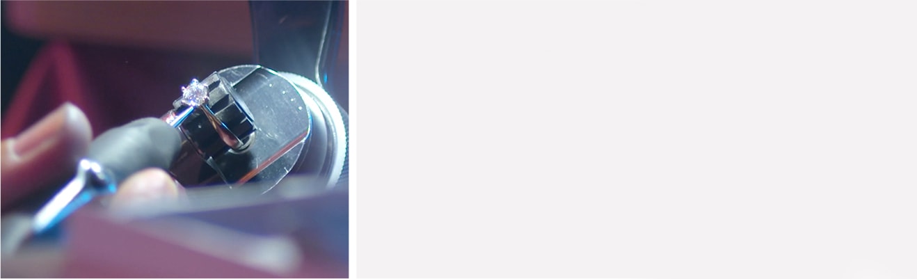 Ręczne osadzenie kamienia na pierścionek