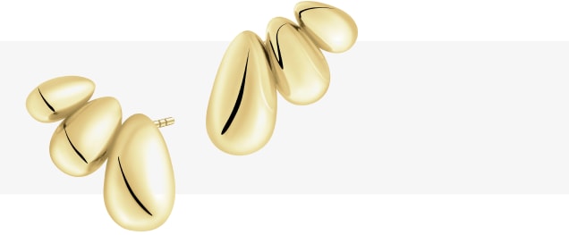 Pozłacane kolczyki