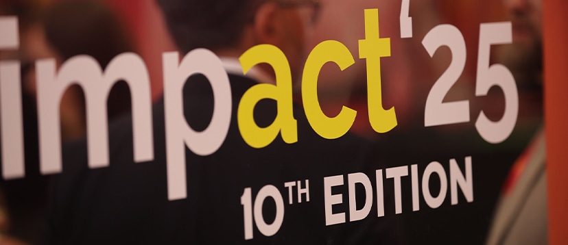 Grafika z tekstem - Impact'25