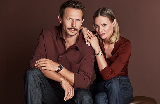 Magdalena Boczarska i Mateusz Banasiuk w kampanii Albert Riele 2026