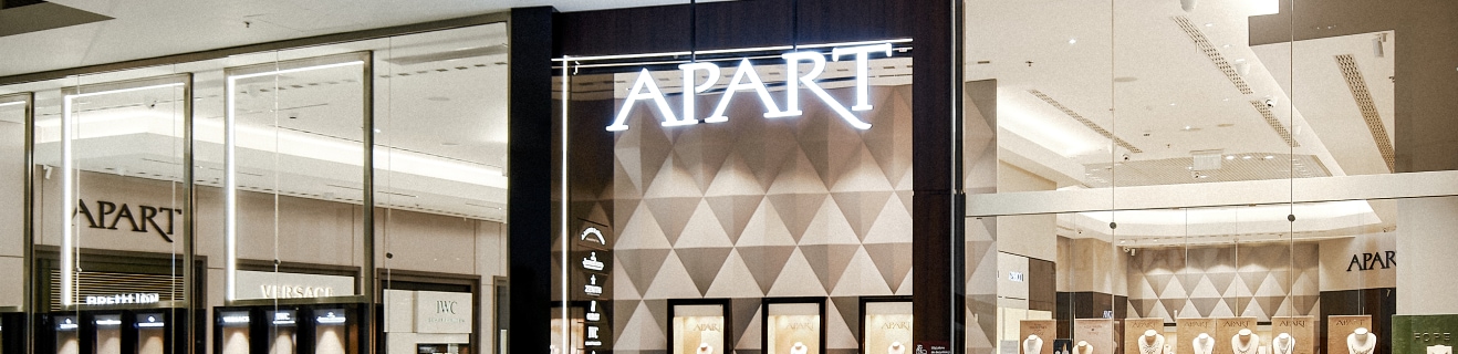 Salon jubilerski marki Apart