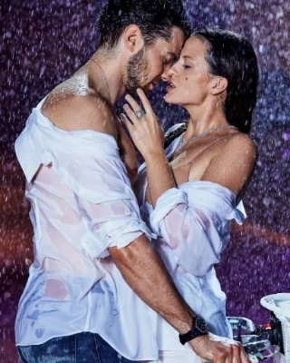 Kinga i Staszek w kampanii - Sesja w deszczu