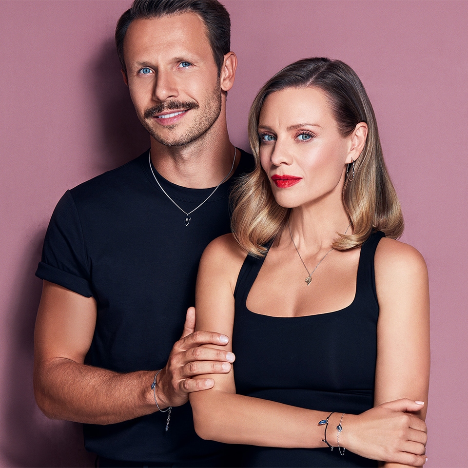 Magdalena Boczarska z partnerem w romantycznej sesji Walentynkowej