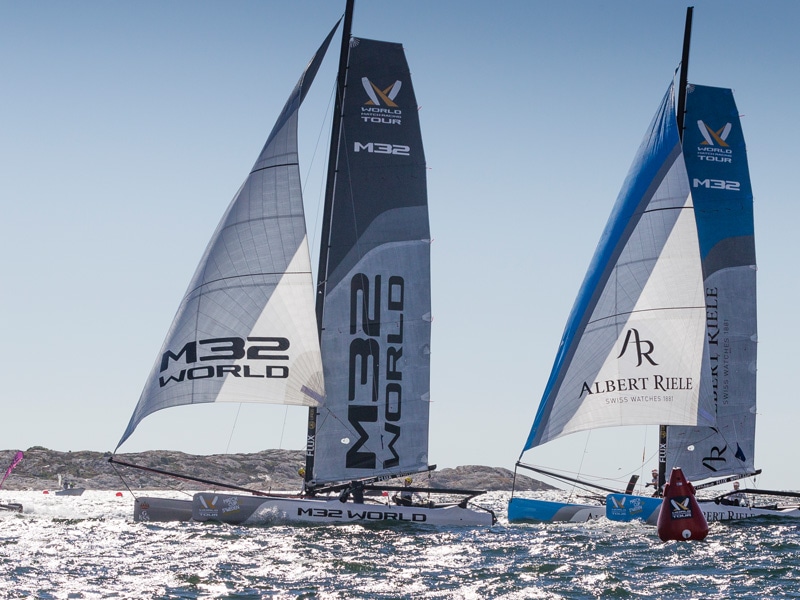 Match racing z Albert Riele w Sopocie