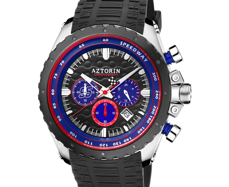 czarny zegarek A077.G411