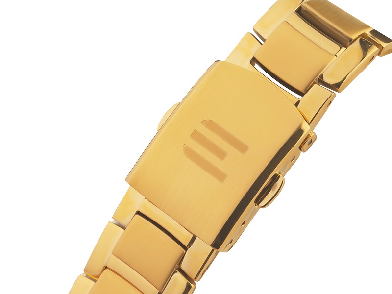 złota bransoleta zegarka E066-L213