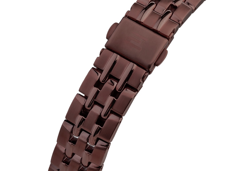 brązowa bransoleta zegarka E053-L313