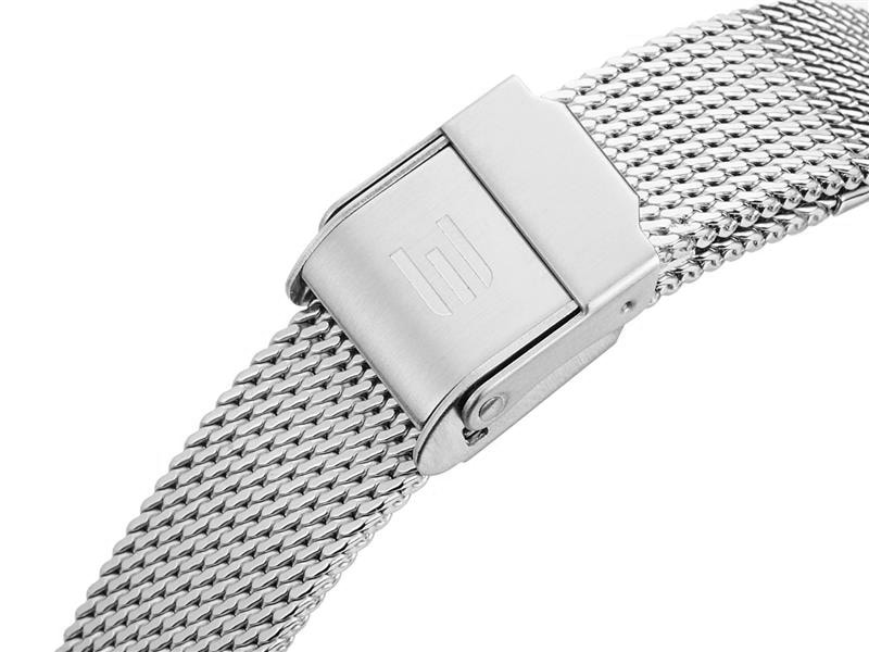 srebrna bransoleta zegarka E090-L341