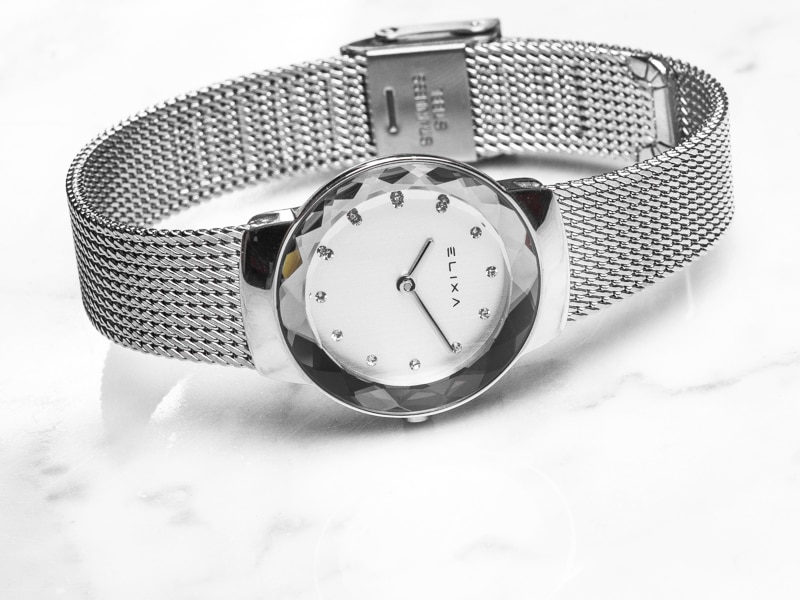 srebrny zegarek E090-L342