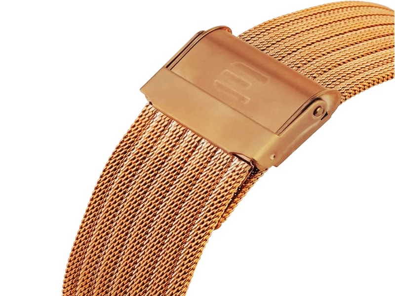 bransoleta w kolorze złota zegarka E099-L389