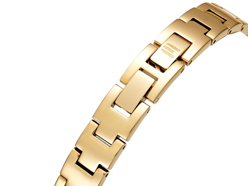 złota stalowa bransoleta zegarka E118-L481