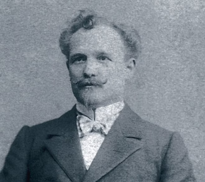 Fotografia założyciela marki - Leon Breitling