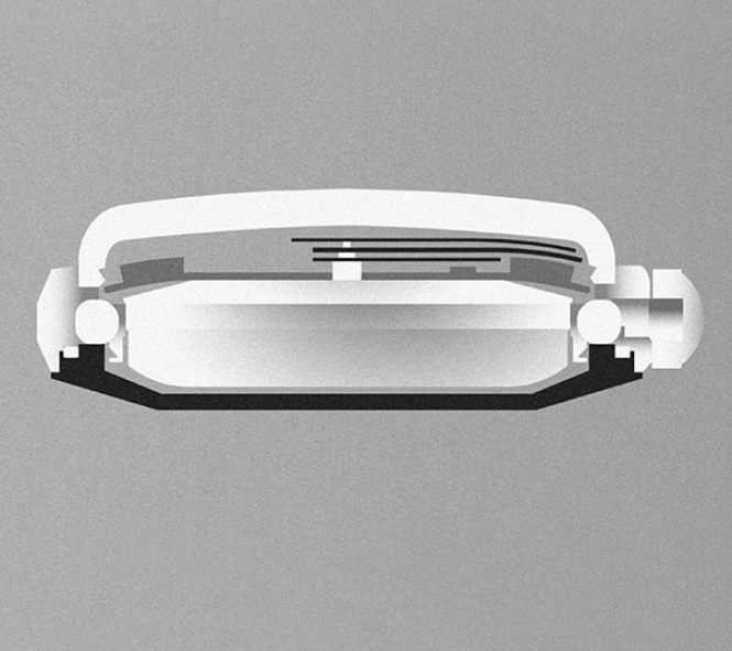 szkic zegarka Certina