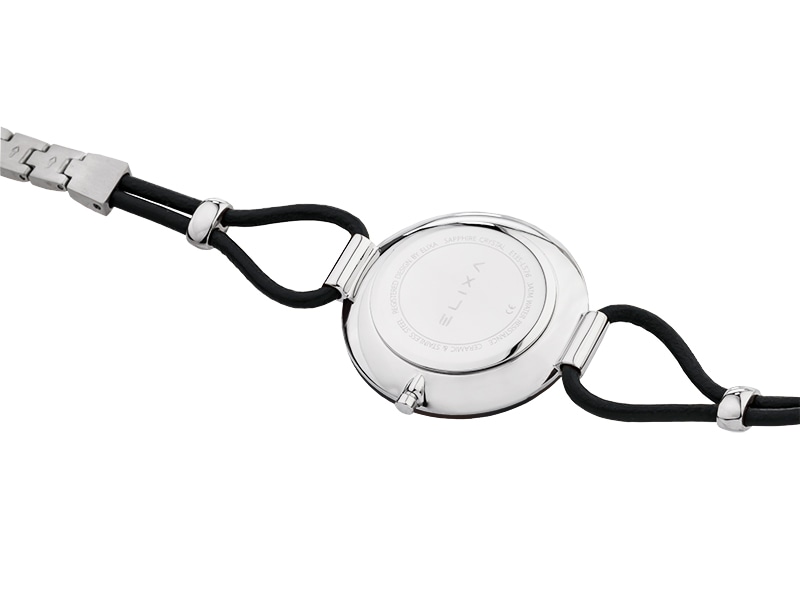 dekiel czarnego zegarka E135-L576