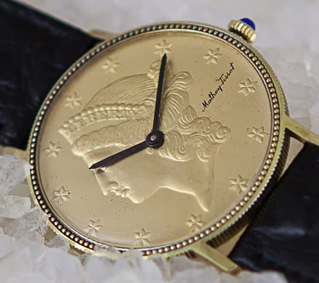 Monetarny zegarek Mathey-Tissot