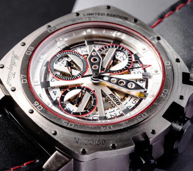 Zegarek marki Mathey Tissot w sportowym wydaniu