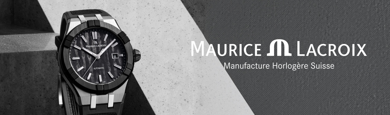 Grafika zegarka z bransoletą ze stali szlachetnej marki Maurice-lacroix 